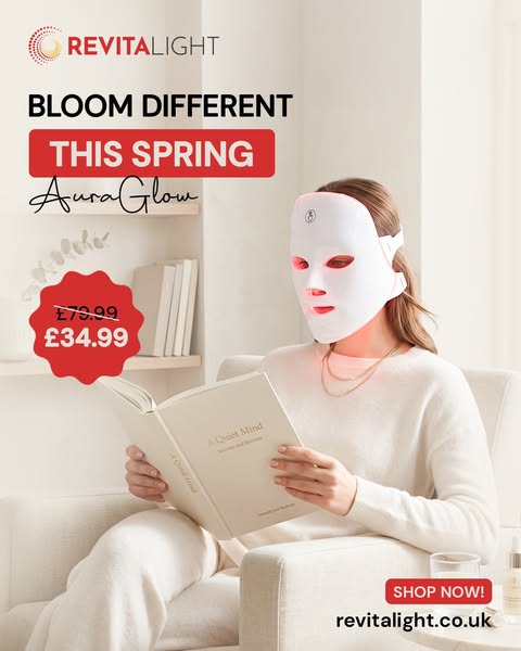 AuraGlow™ | LED Face Mask