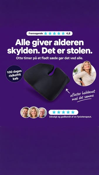 Sid bedre med vores Siddepude