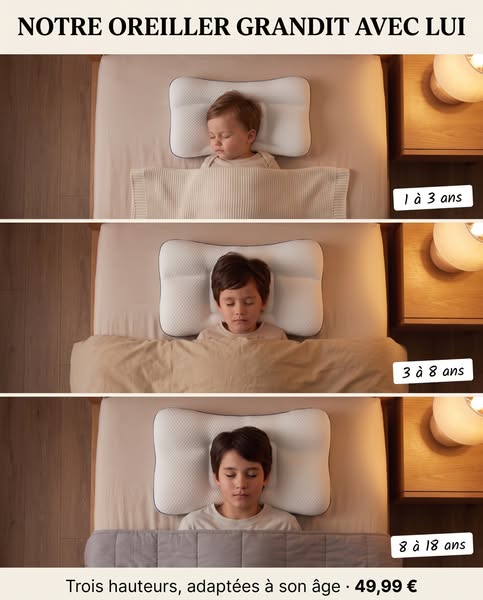 Oreiller enfant Cocoona
