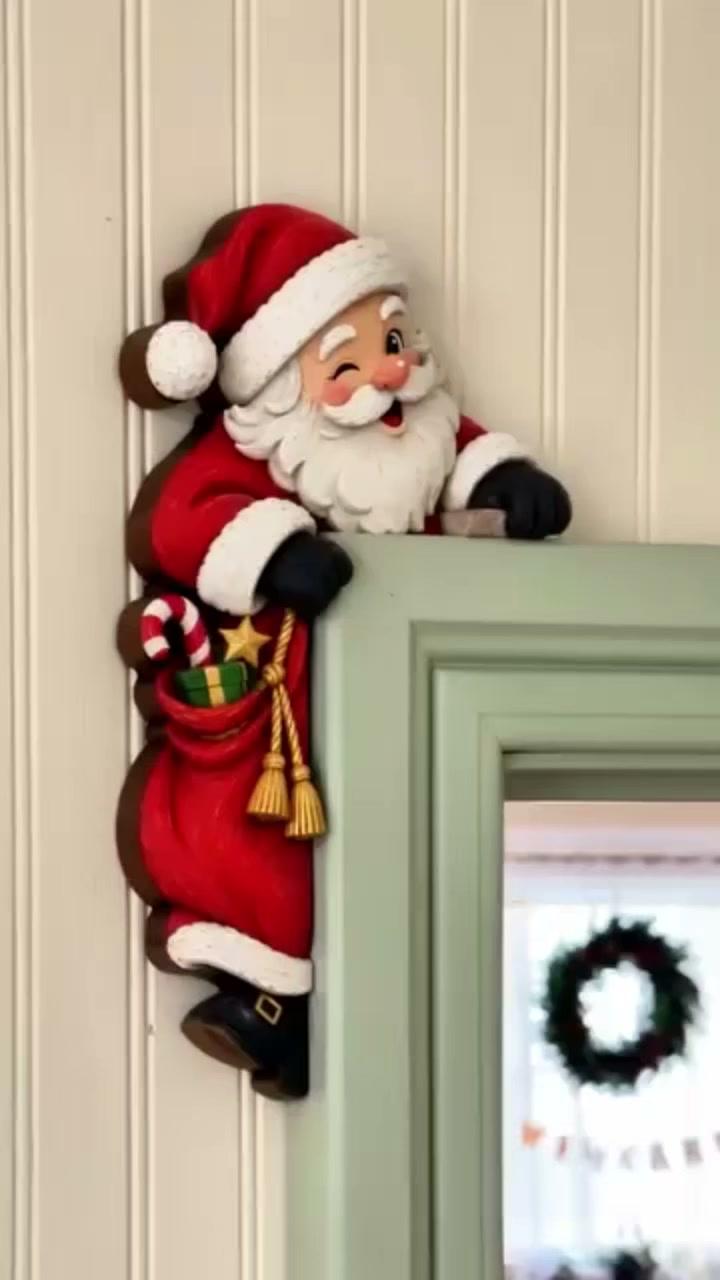 Kerst Hoekdecoratie voor Deurposten (Het leukste sfeerdetail in huis)
