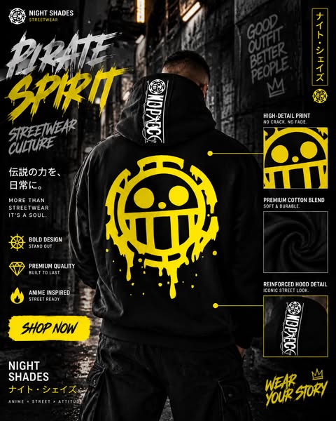 One Piece Hoodie-AnimeClothe