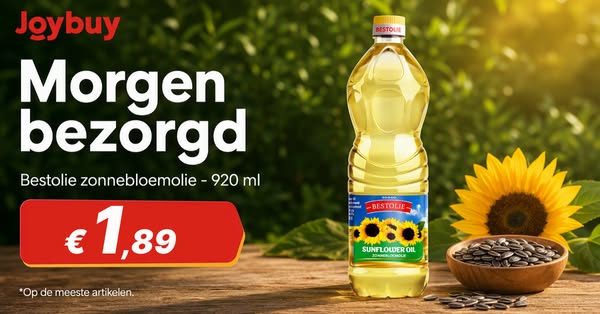BIO+ Zonnebloemolie - 1000 ml | Kookingrediënten | Joybuy