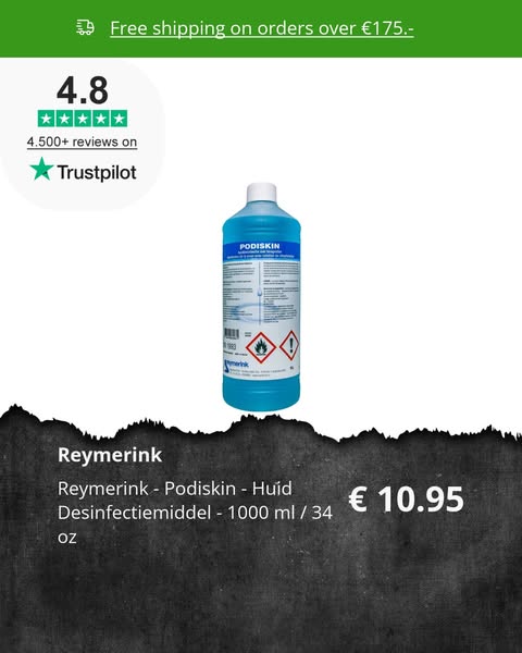 Reymerink - Podiskin - Huid Desinfectiemiddel - 1000 ml / 34 oz