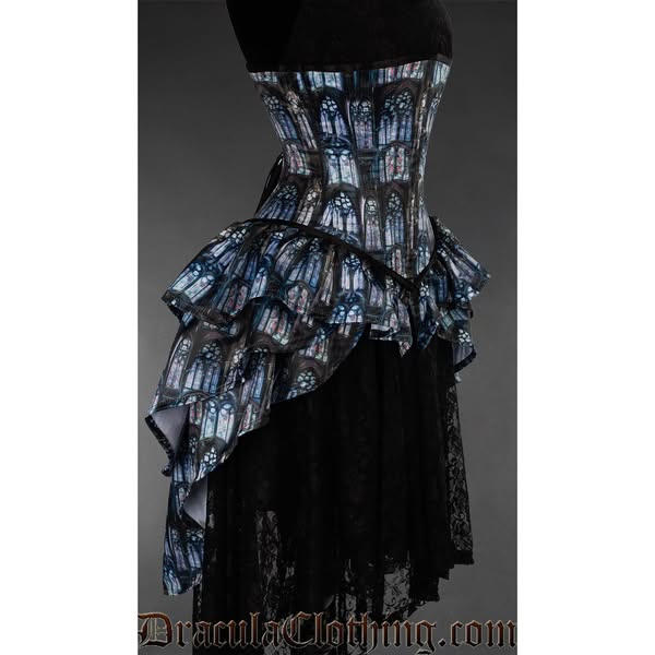 Cathedral Bustle Corset