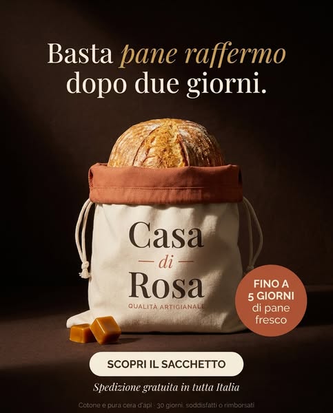 Pane fresco per 5 giorni consecutivi