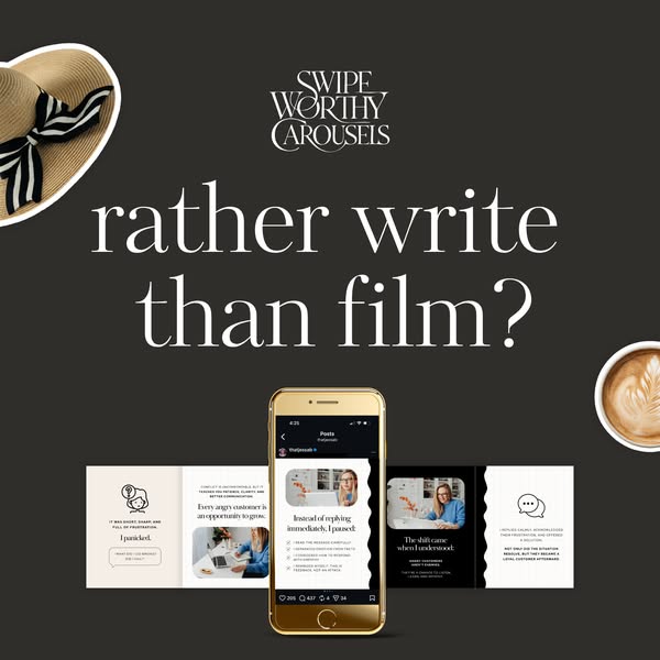 Create swipe-worthy carousels