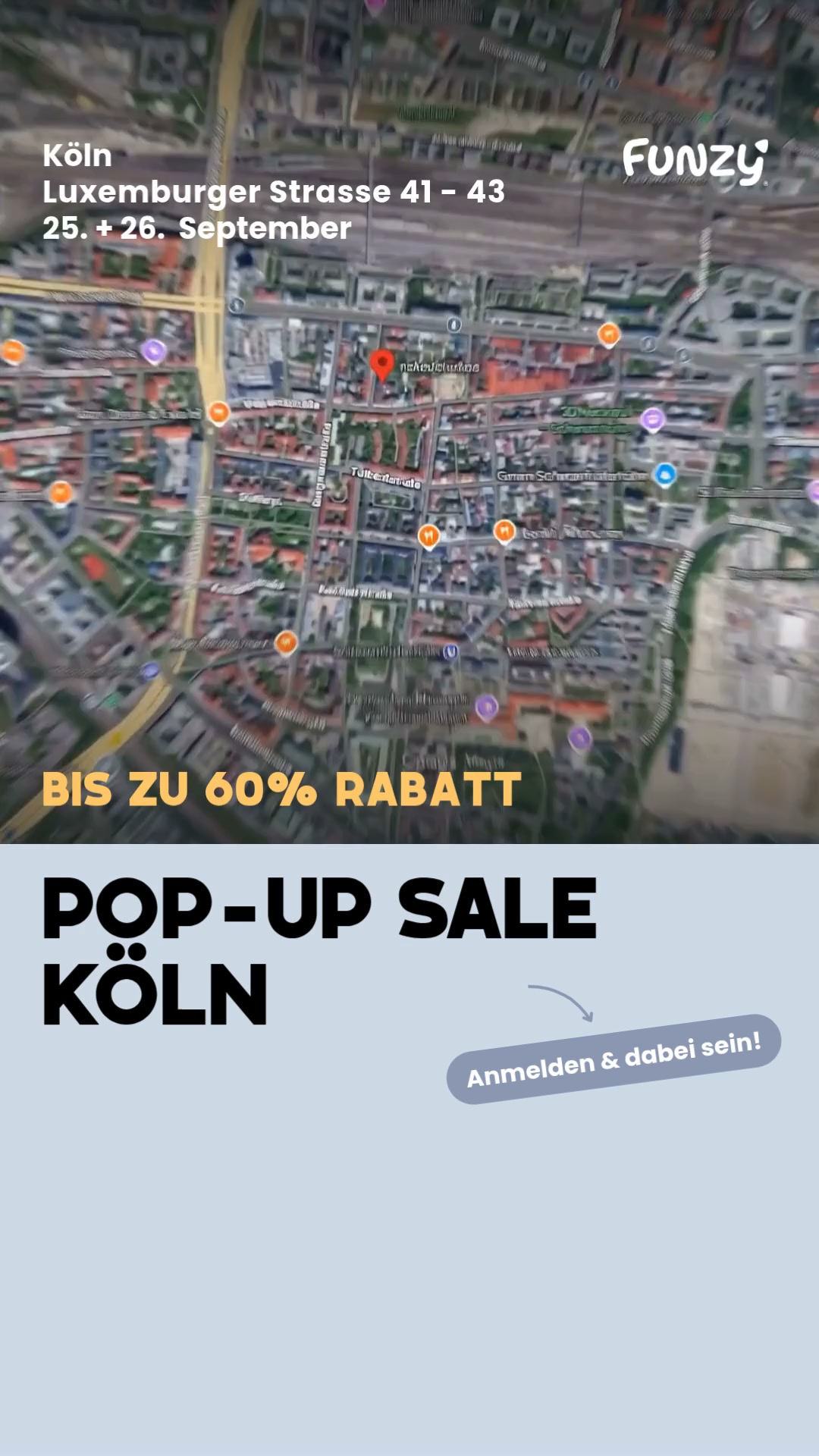 Funzy Pop-up Sale Köln