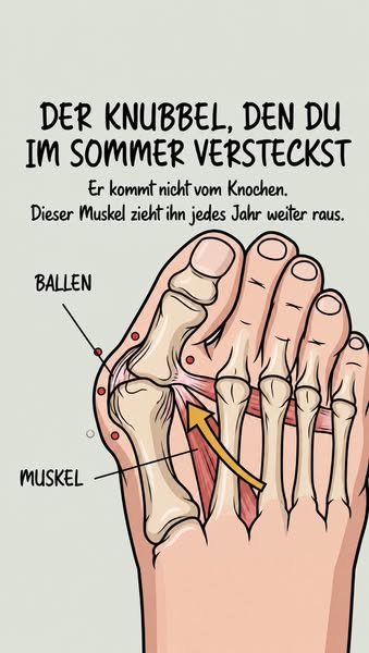 Deinen Ballen in den Griff bekommen. Ohne OP.