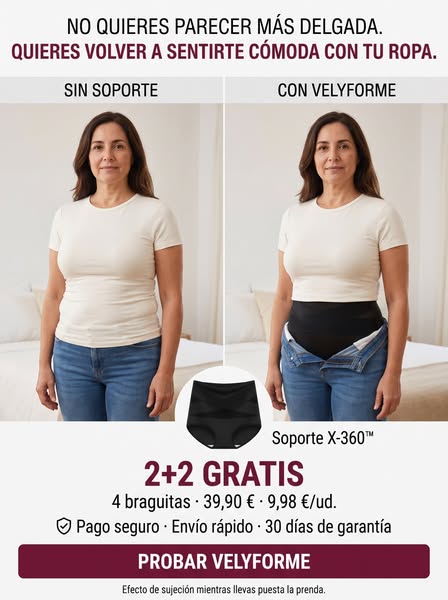 Vuelve a sentirte cómoda con tu ropa