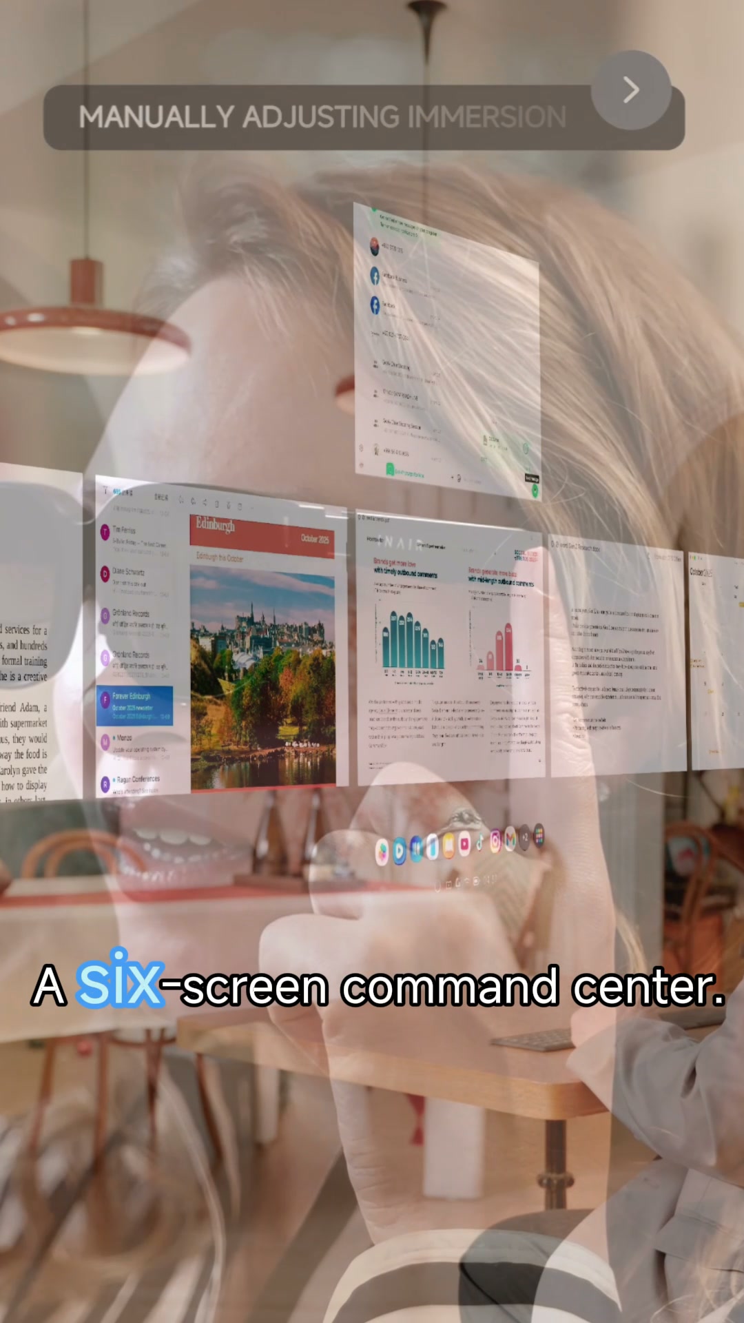 Upgrade to a 6-Screen Portable Office