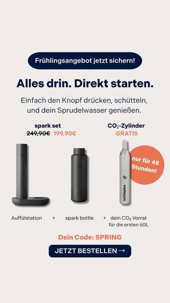 Sprudelwasser neu gedacht!