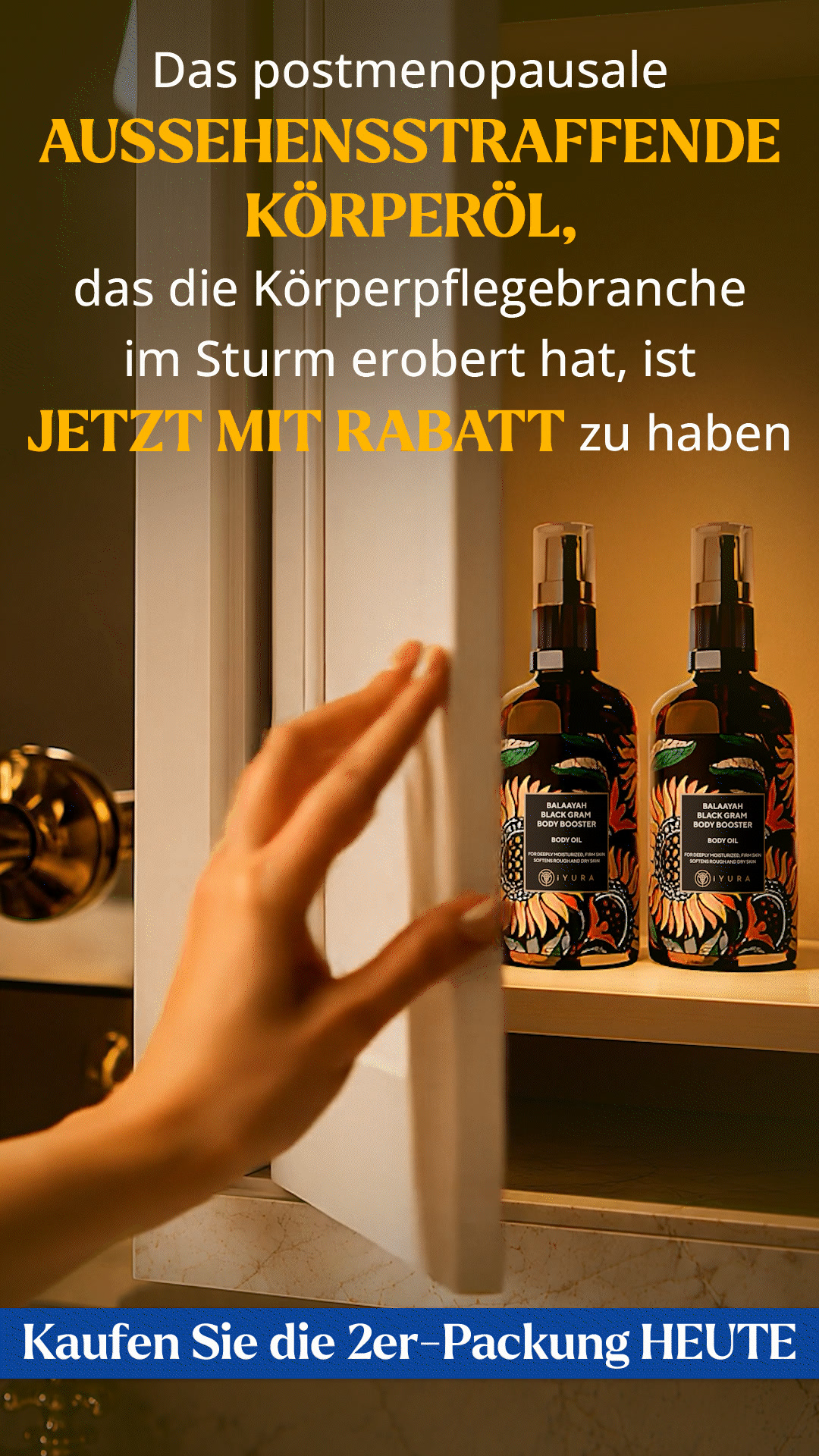 Du wirst nach dieser Anwendung kein Body Make-up mehr brauchen!