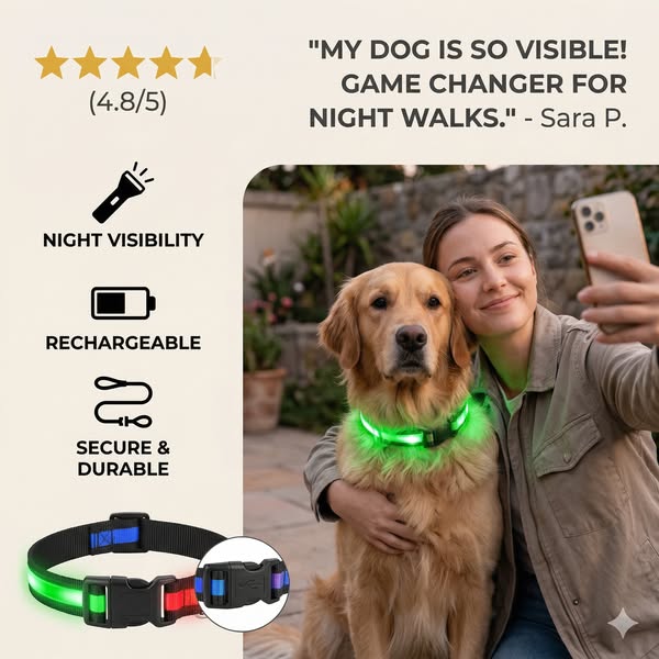 Night walk stress? No more.