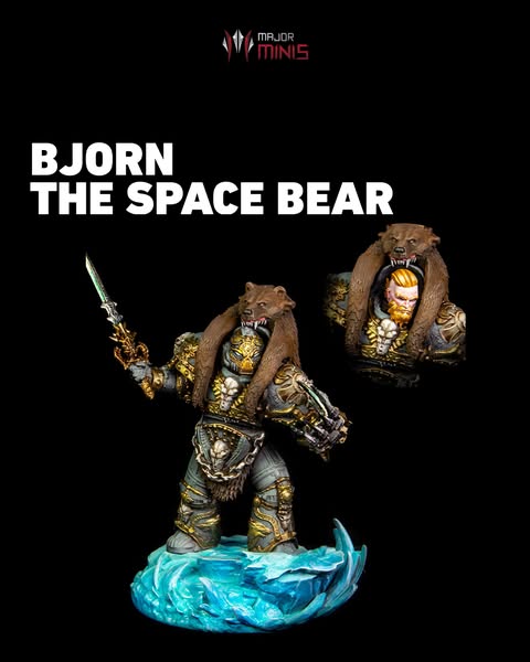 BJORN THE SPACE BEAR