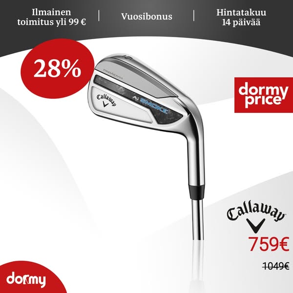 Callaway Paradym Ai Smoke - Teräs/Grafiitti