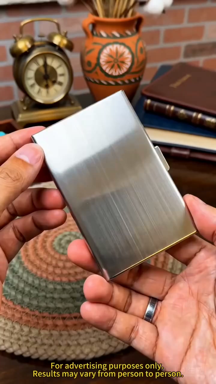RFID Blocking Metal Card Holder
