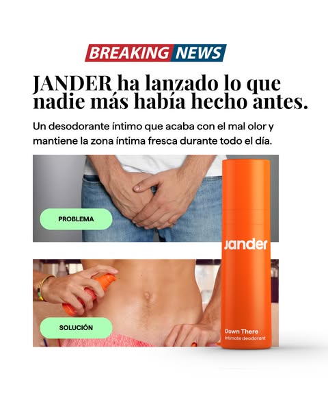 Down there - el desodorante íntimo masculino.