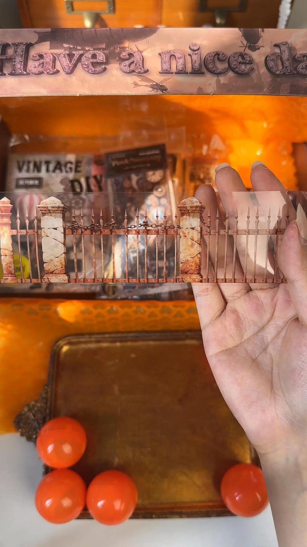 Steampunk Mystery Box pour ton journal