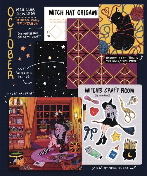 StickerBun — Cute stationery, primarily stickers, prints, and pins.