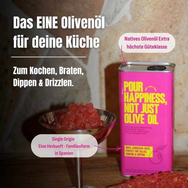 Das EINE Olivenöl für deine Küche