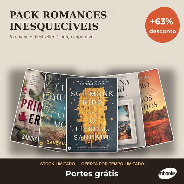 Leve 5 Romances Num Só Pack