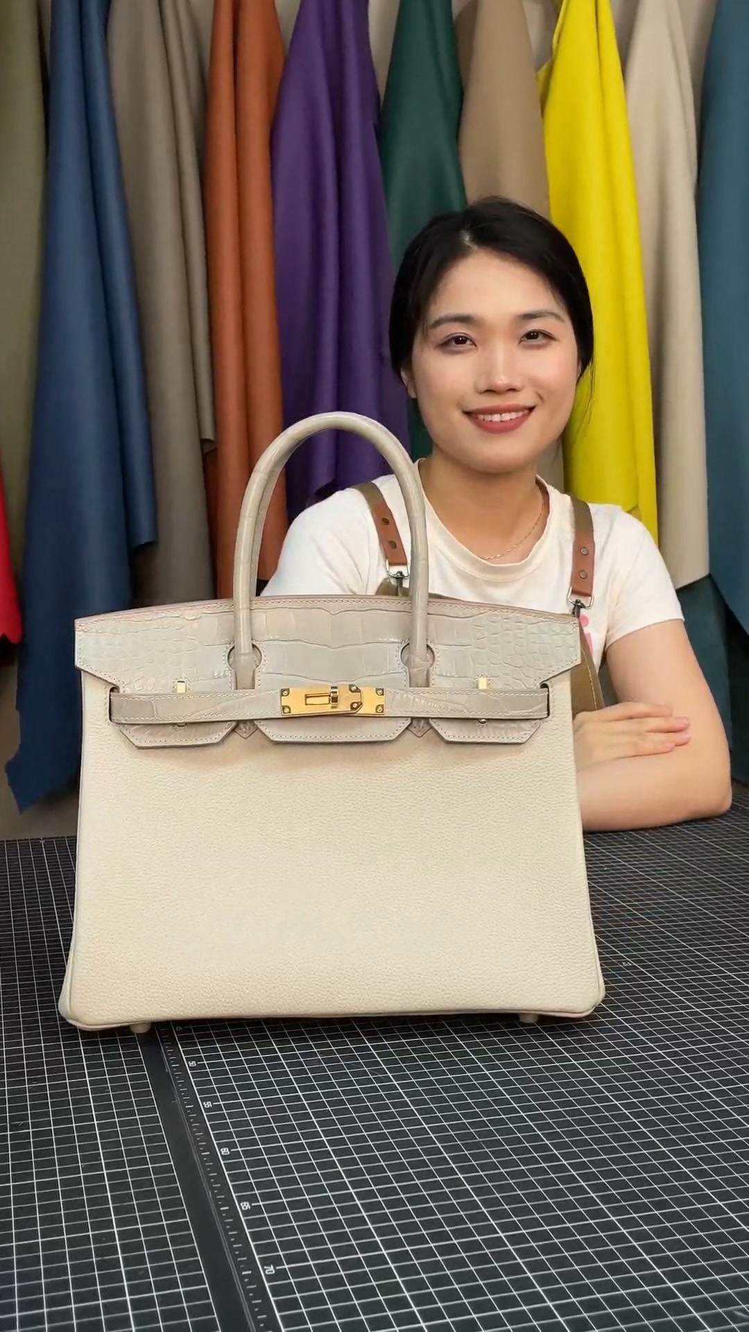 One craftsman. One bag. One hundred hours.