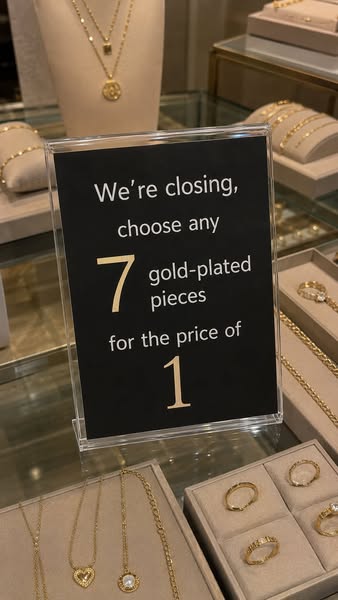 Store Closing — Choose 7, Pay for 1