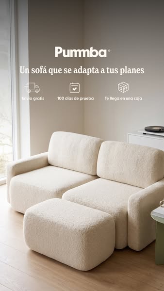 Descubre Pummba, tu sofá modular