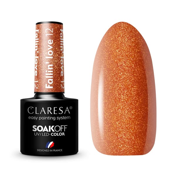 Claresa Fallin’ Love 12 kolorowy lakier hybrydowy 5g