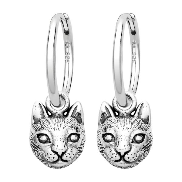 GRIMALKIN - Sterling Silver Hoops