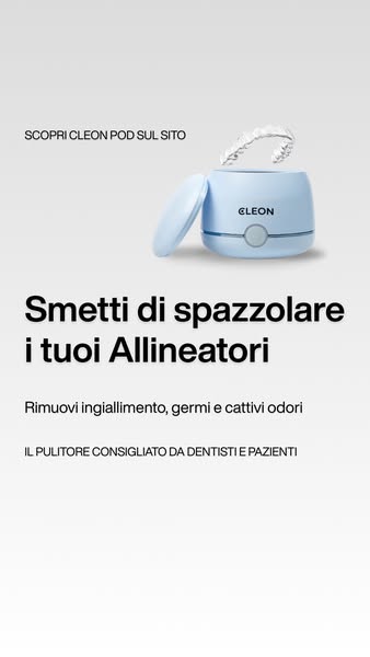 La rivoluzione per la pulizia degli Allineatori