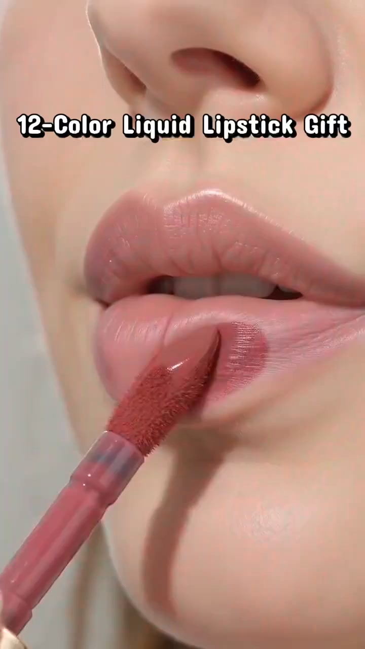 12-Color Liquid Lipstick Gift Set