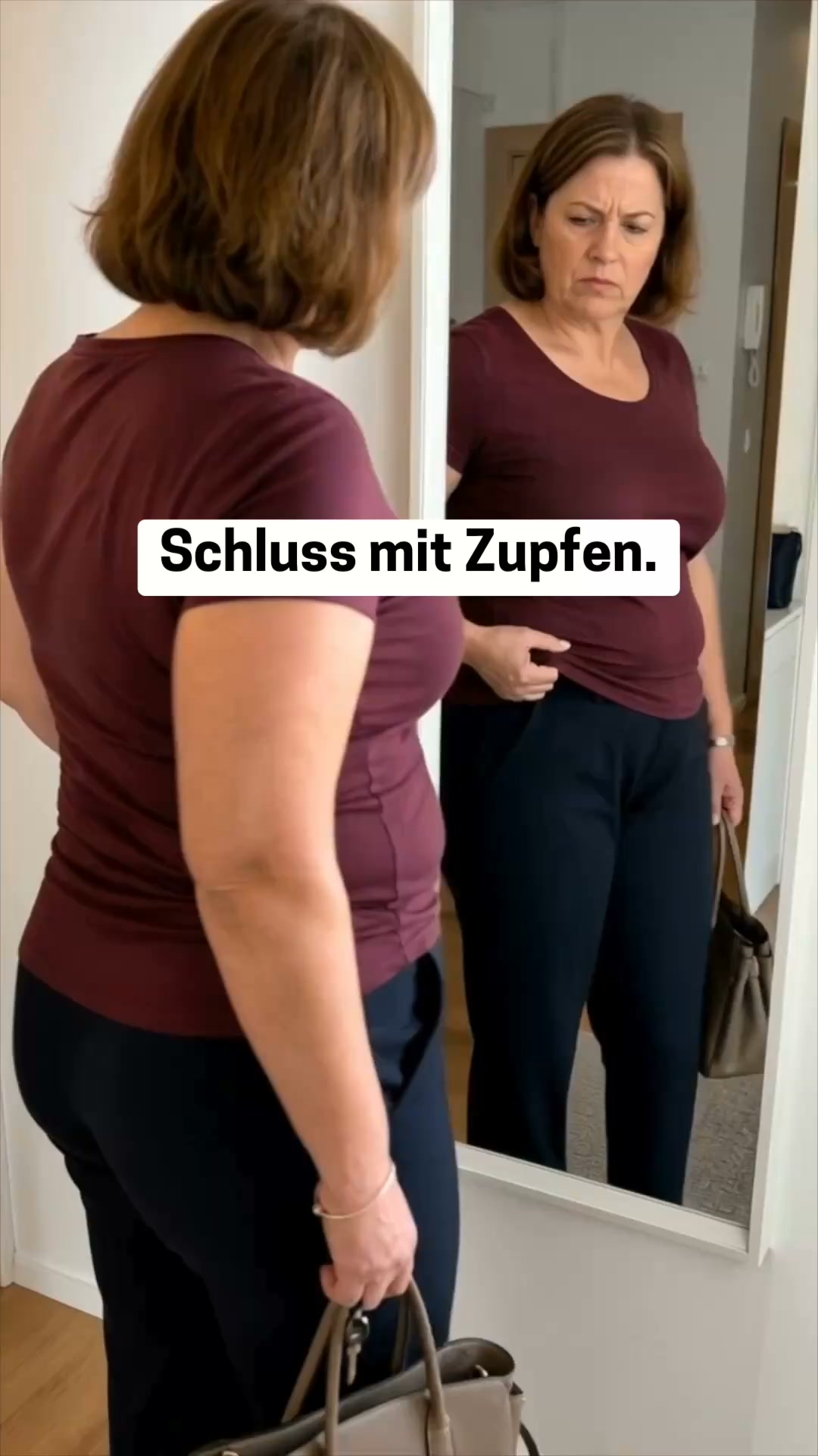 Schluss mit Zupfen.