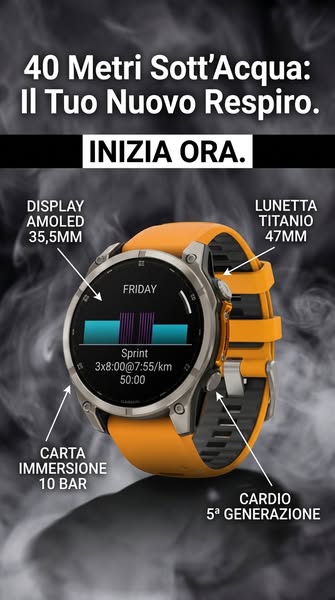 Orologio Garmin Fenix 8