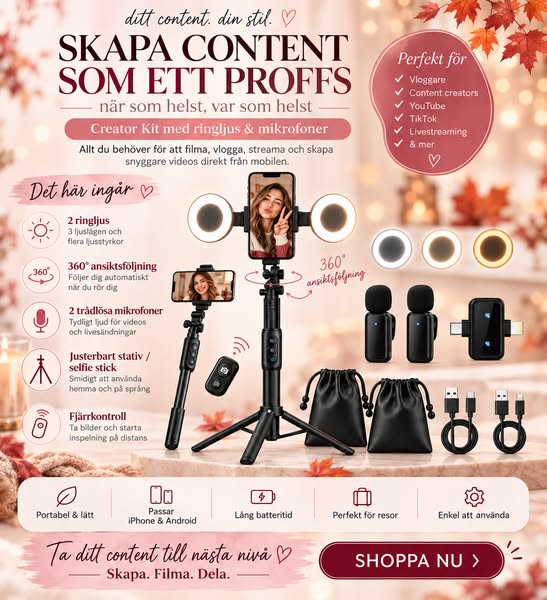 Till den som hellre skapar än scrollar!