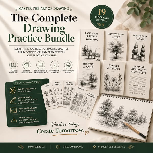 Your Complete Drawing Practice Library