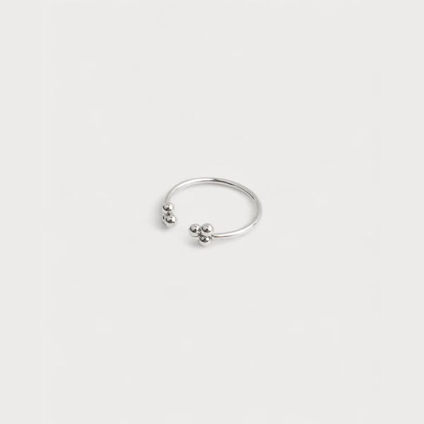 Nu voor €15.95 | Simplicité - Ring - Stainless Steel - Verstelbaar