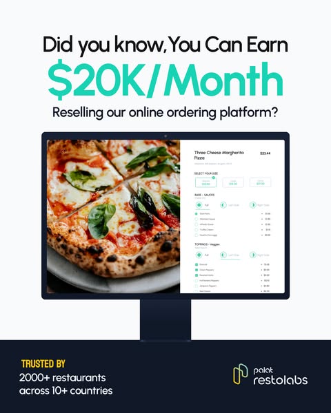Earn Recurring Revenue From Restaurant Clients