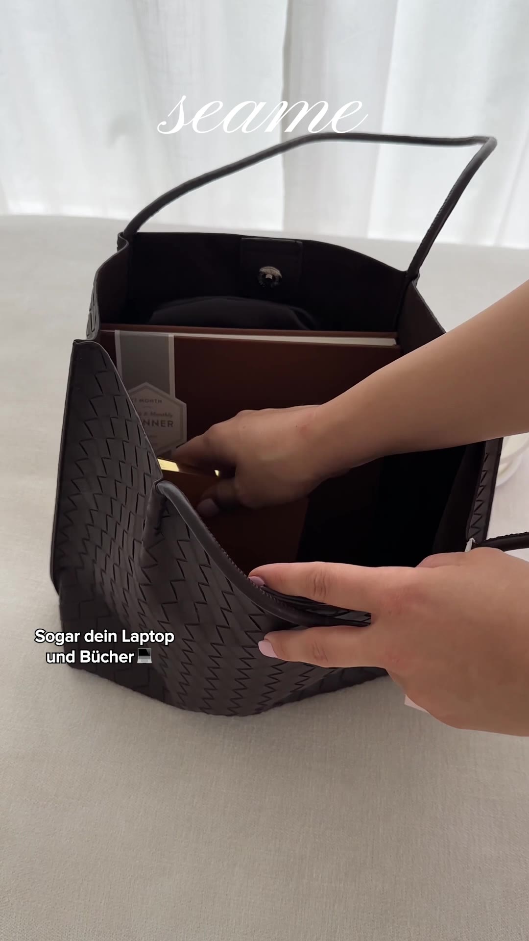 Diana Woven Tote Bag