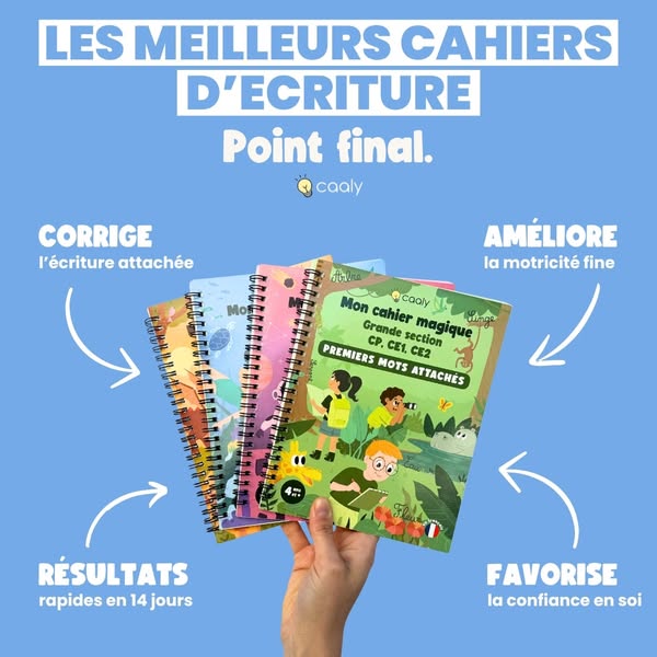 LES CAHIERS CURSIFS MAGIQUES