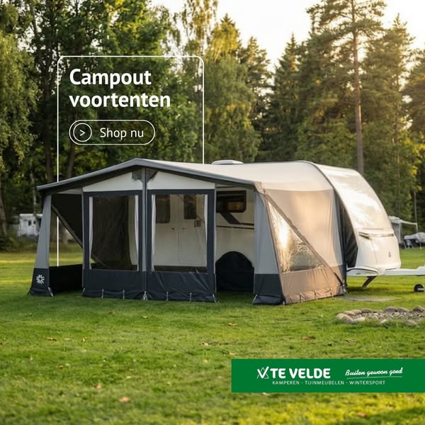 De perfecte voortent voor uw caravan