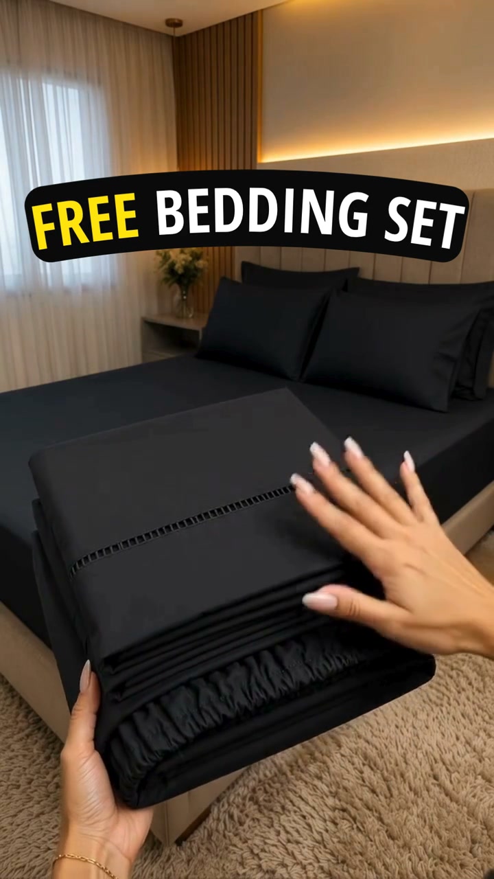 FREE BEDDING SET