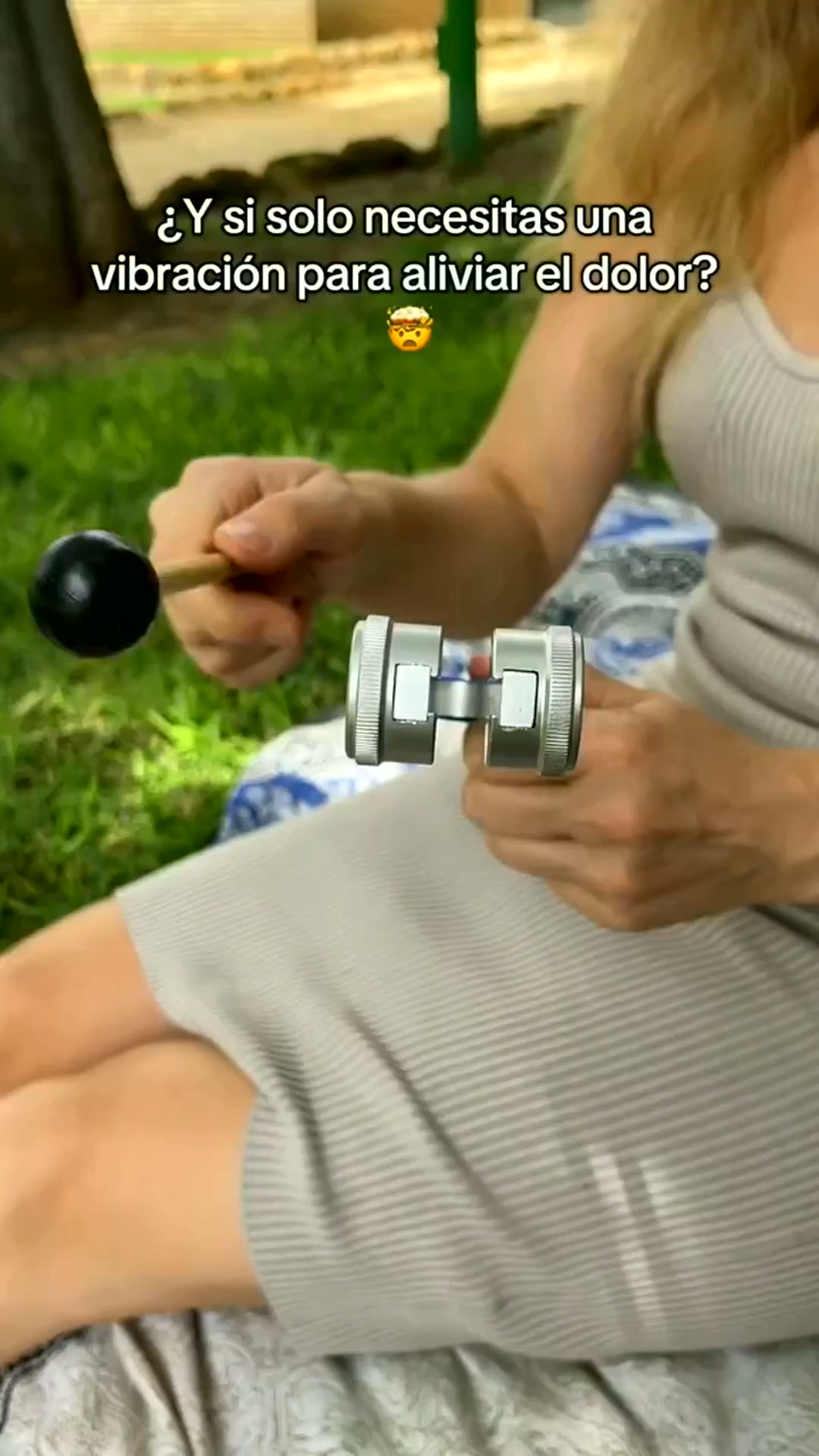 Diapasón 128 Hz con pesas