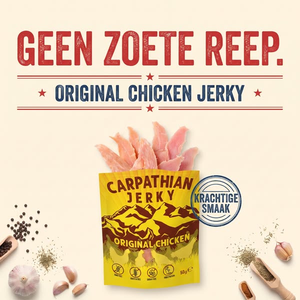 Hartig. Kip. Geen suikerfeest.