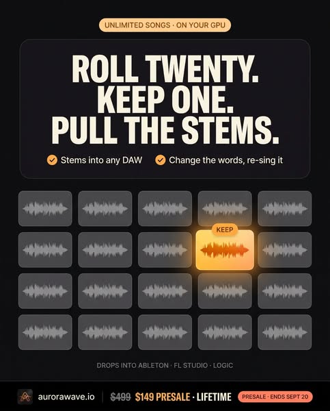 Your Next 100 Songs. $149 Once. No Monthly Fees.