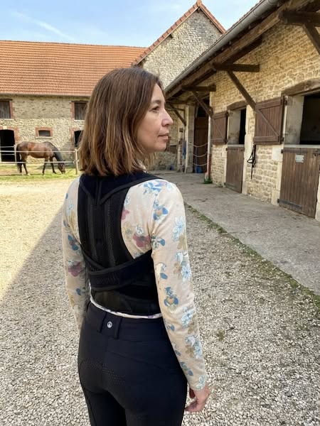 Correcteur de posture dorsale pour l'équitation (Anti maux de dos à ch