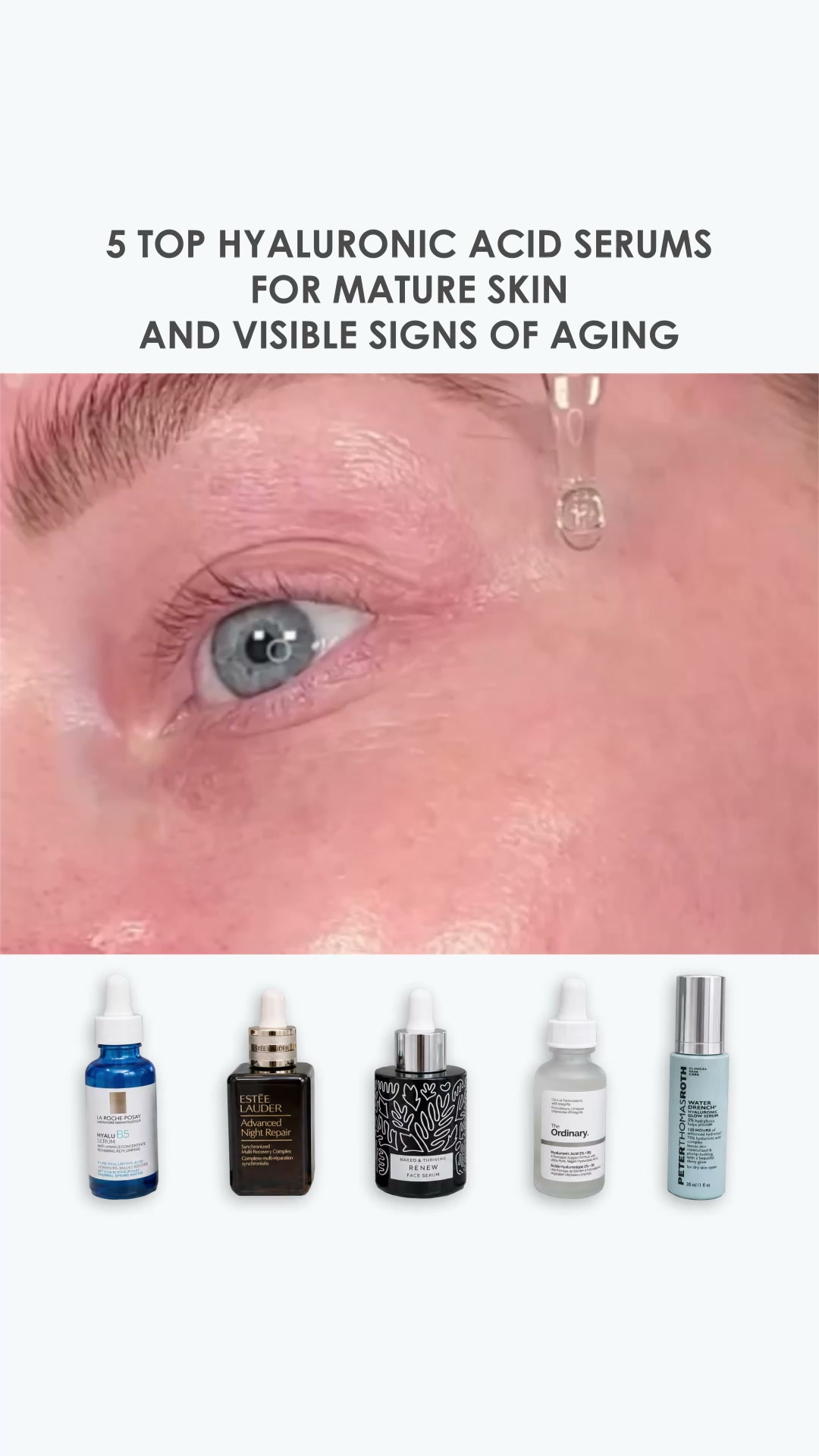 HA Serums for Mature Skin