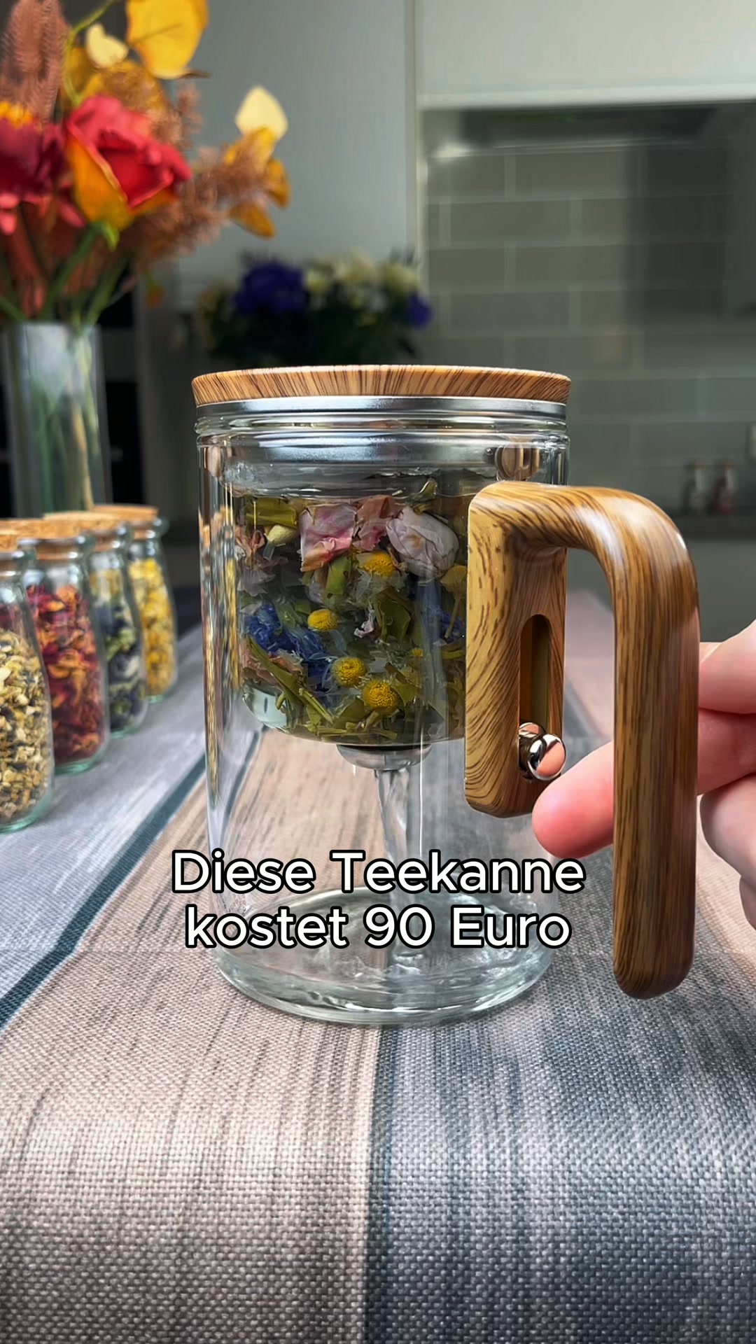Tee auf Knopfdruck. Ohne Plastik.