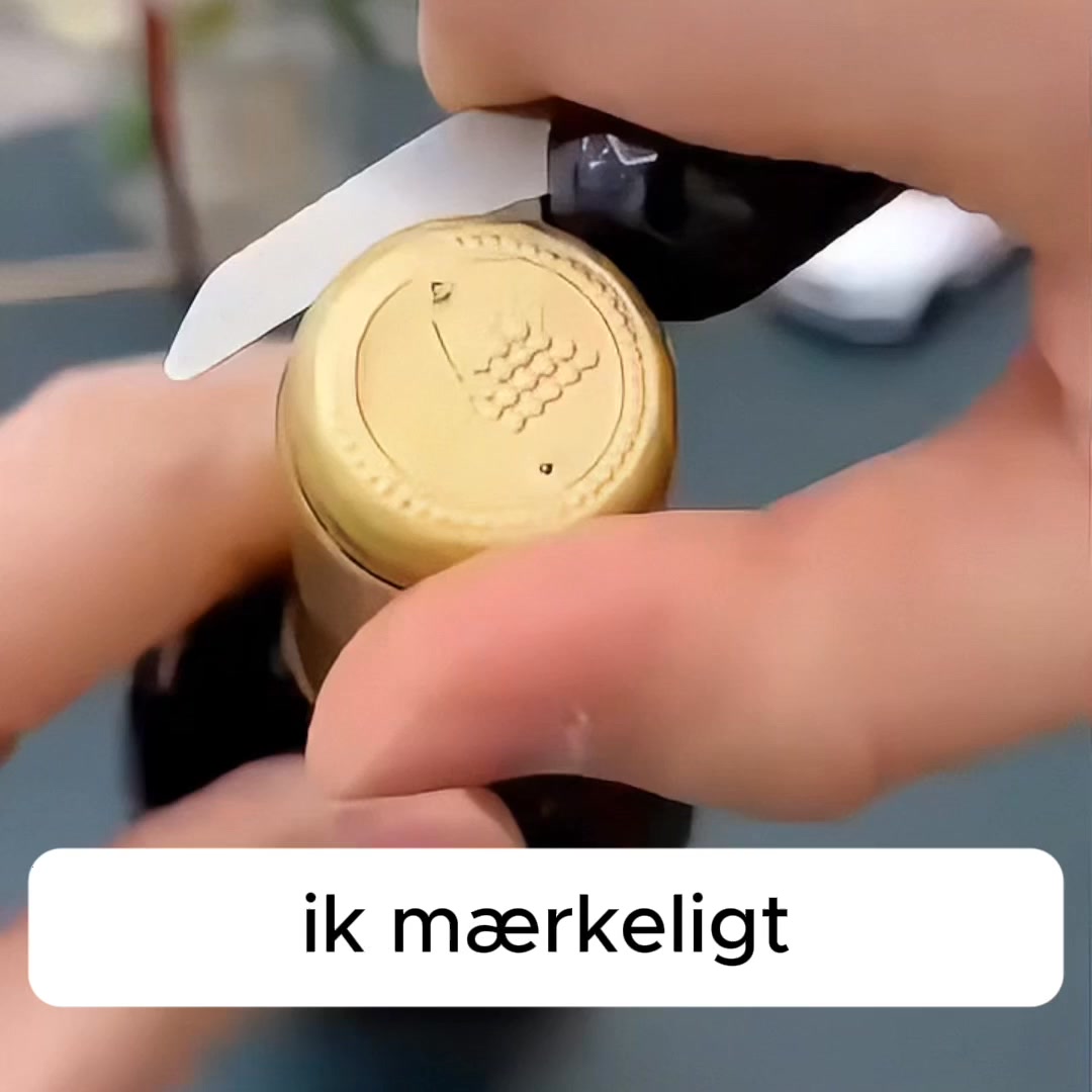 Smidig vinåbning på bare få sekunder!