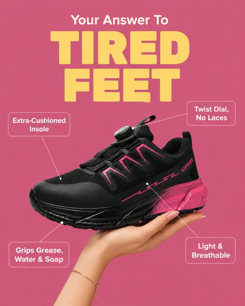 Broadguard - Women's Work Shoes